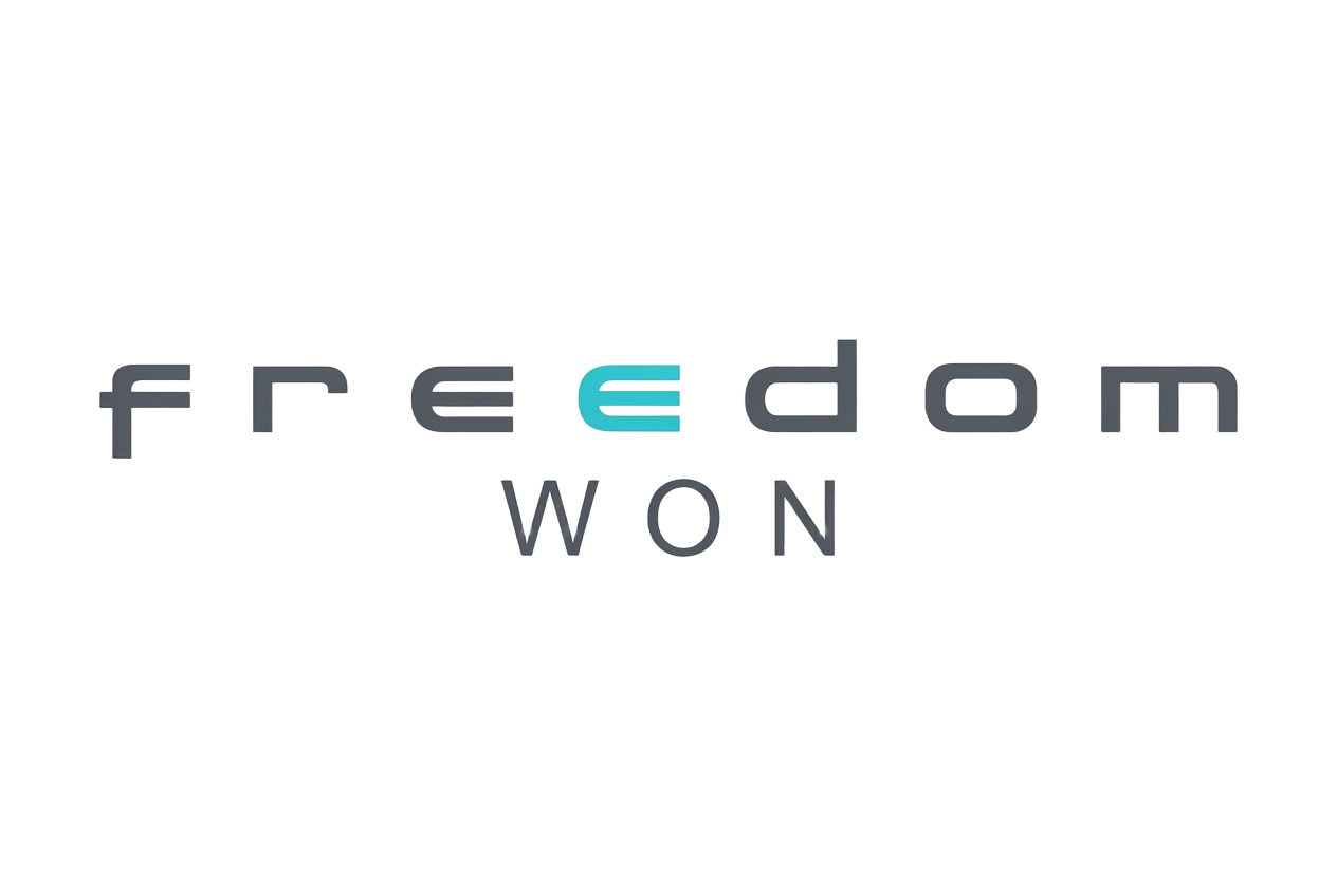 Freedom Won logo
